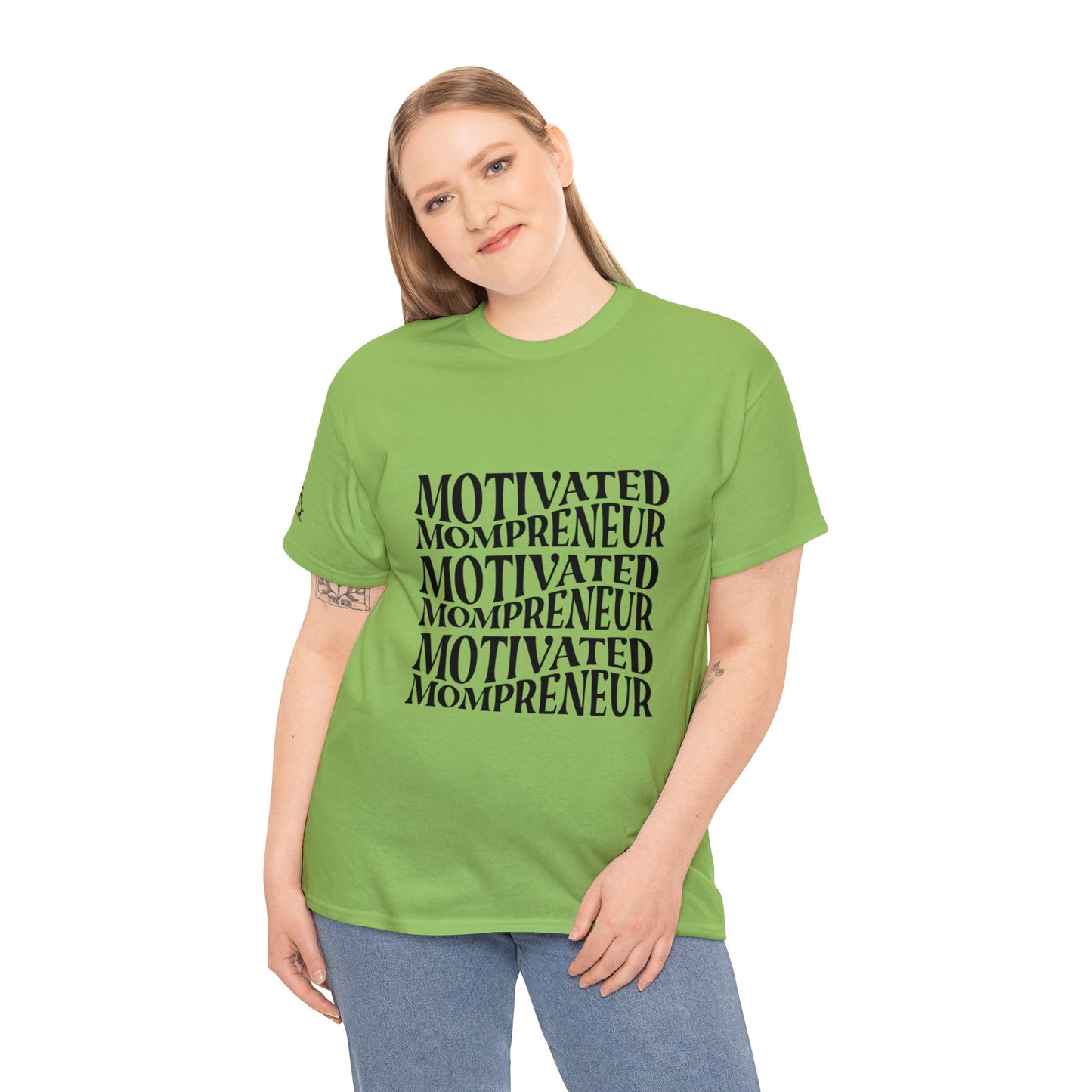 Motivated Mompreneur Unisex Heavy Cotton Tee