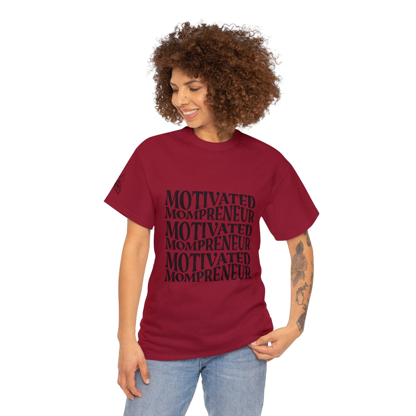 Motivated Mompreneur Unisex Heavy Cotton Tee