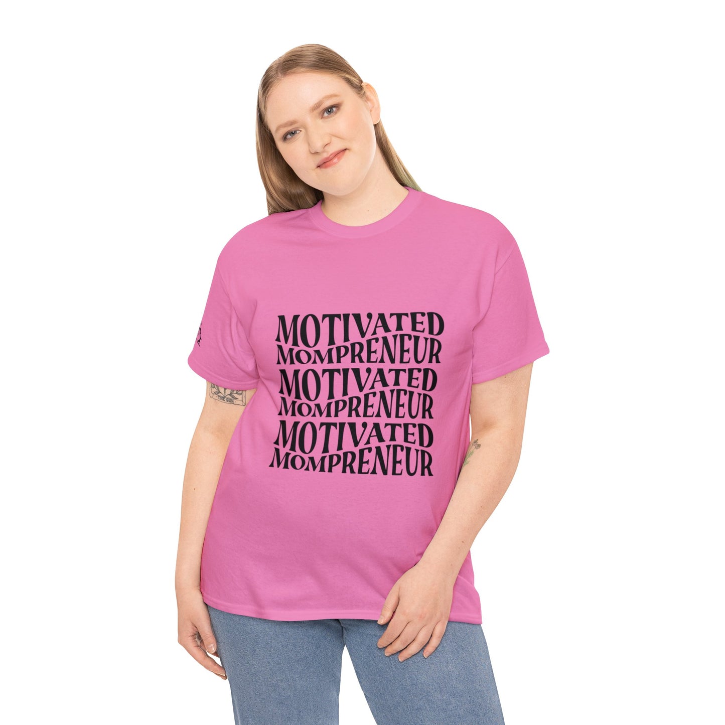 Motivated Mompreneur Unisex Heavy Cotton Tee