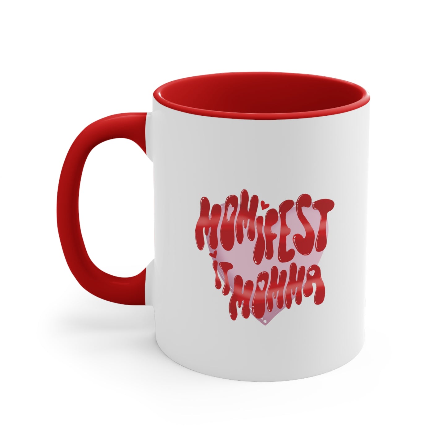 Momifest It Plain Accent Coffee Mug, 11oz