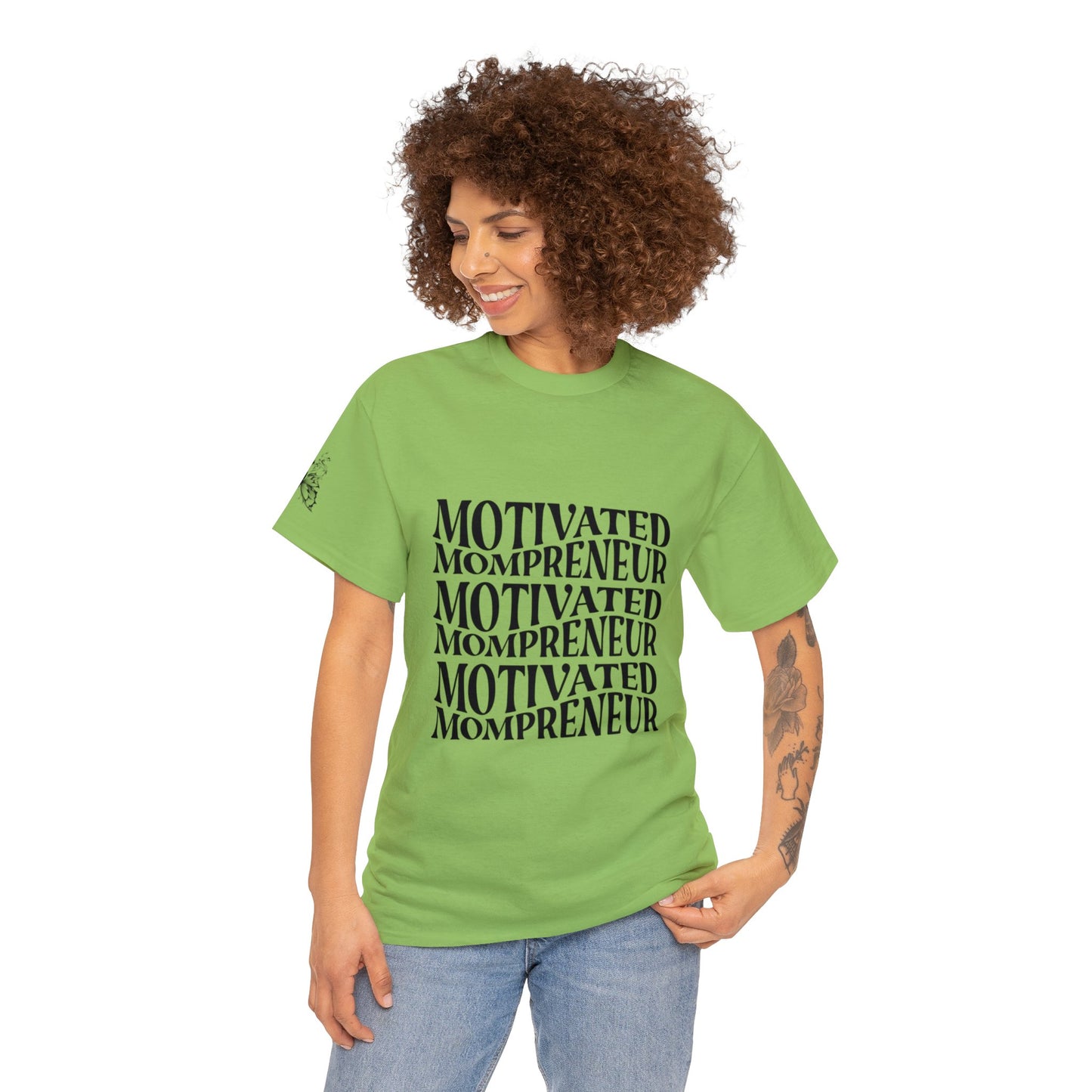 Motivated Mompreneur Unisex Heavy Cotton Tee