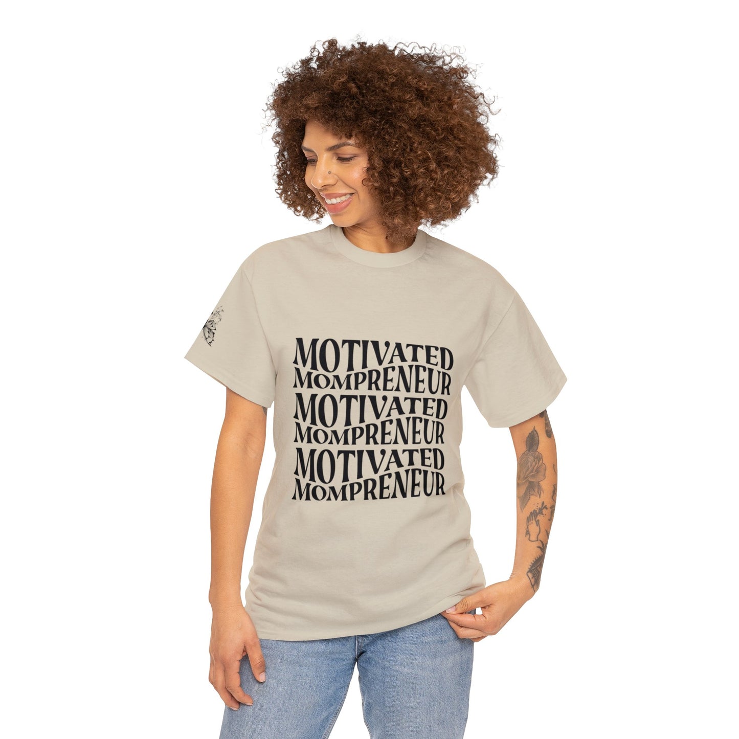 Motivated Mompreneur Unisex Heavy Cotton Tee