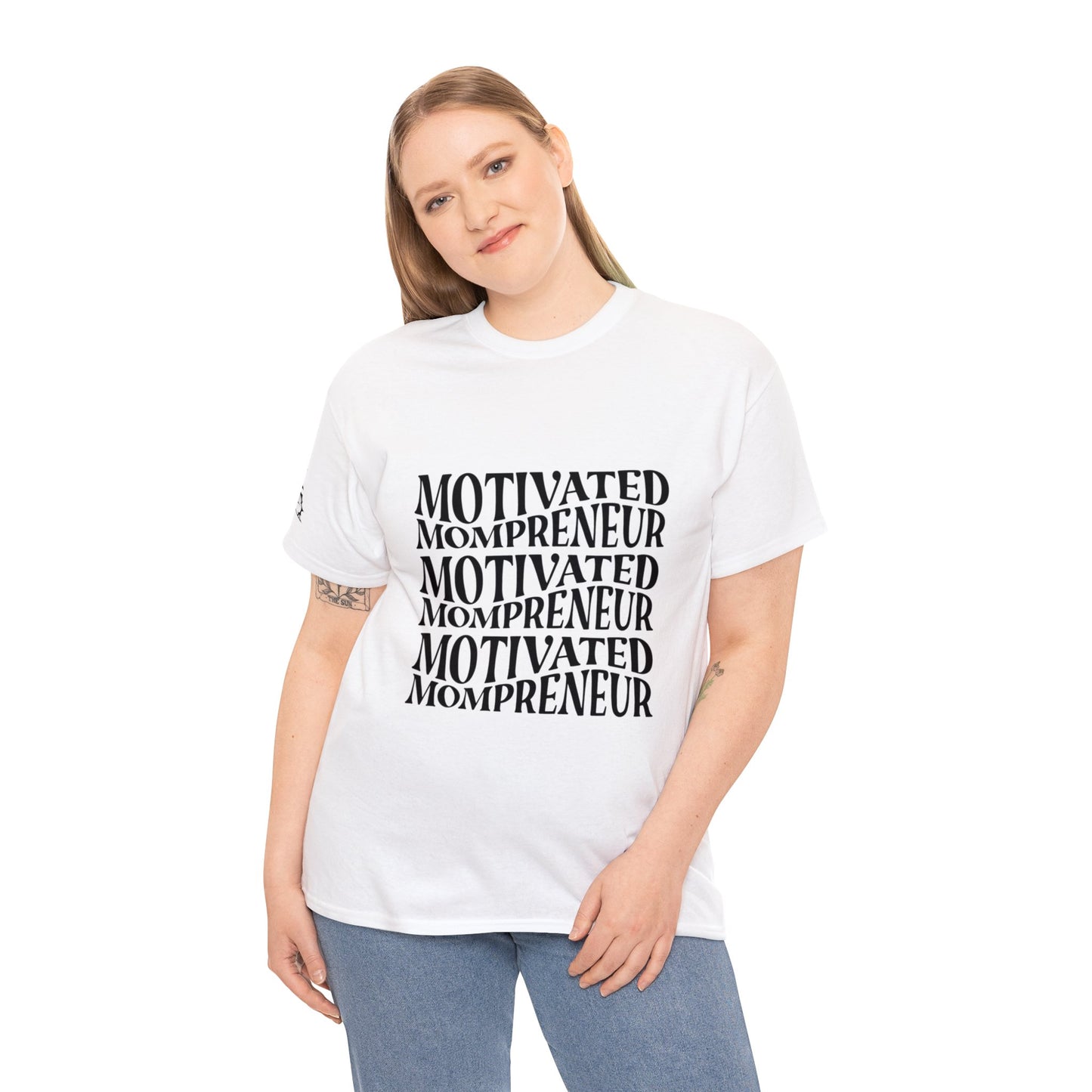 Motivated Mompreneur Unisex Heavy Cotton Tee