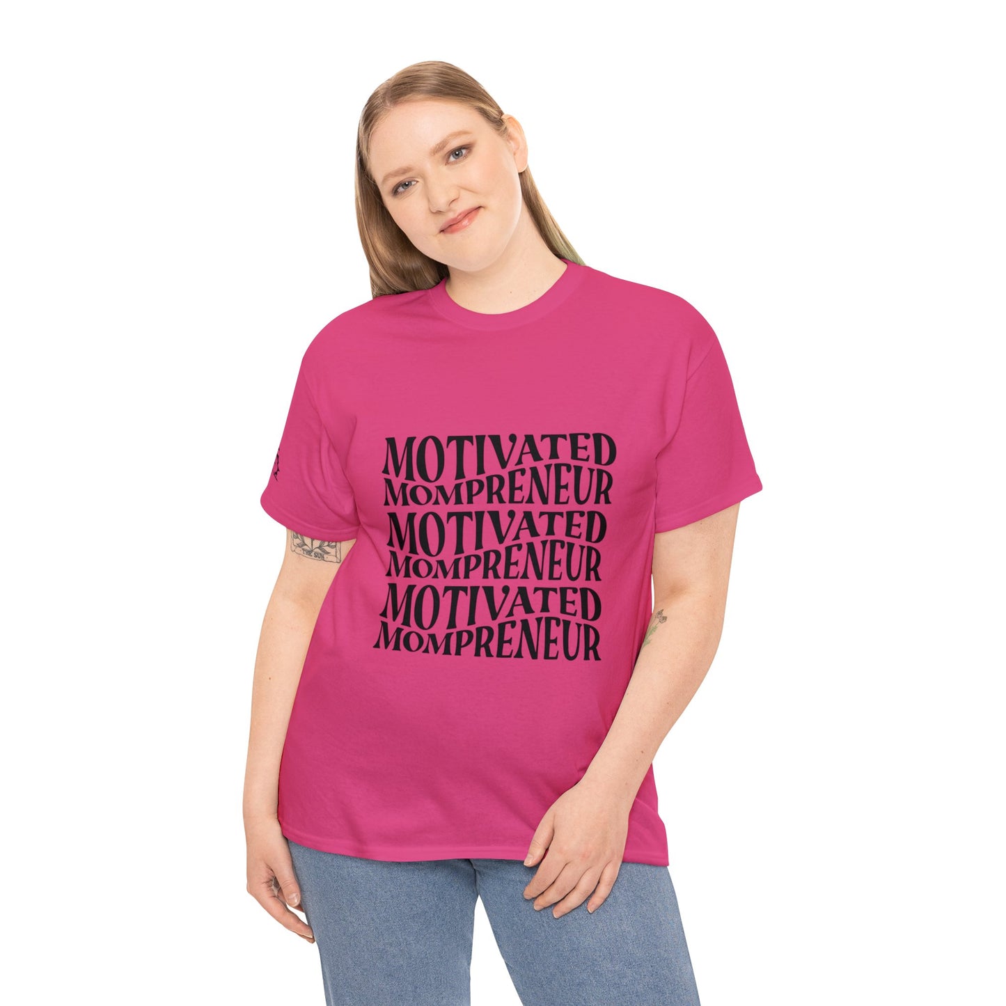 Motivated Mompreneur Unisex Heavy Cotton Tee